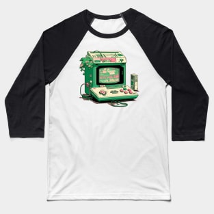 80s computer Baseball T-Shirt
